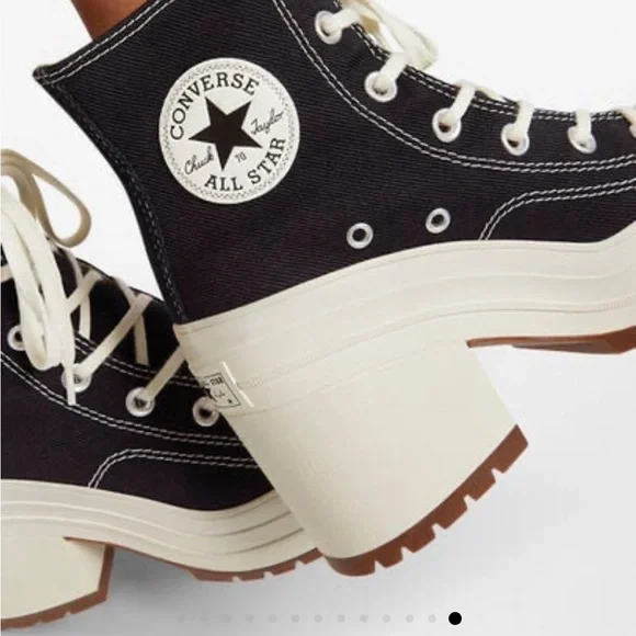 NWT Converse Chuck 70 De Luxe Heels High-Top Sneakers - Picture 12 of 12